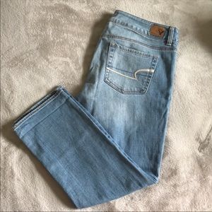 American Eagle crop jeans